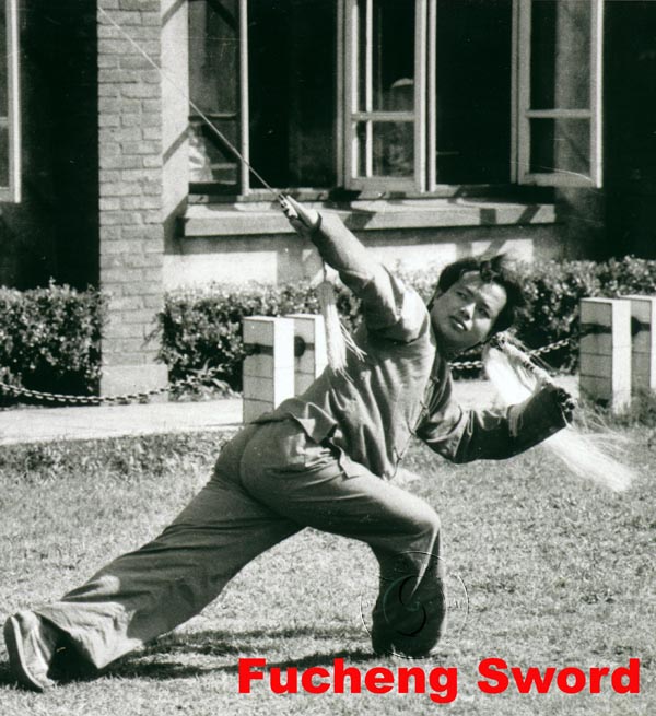 Stephen performing Fucheng Sword